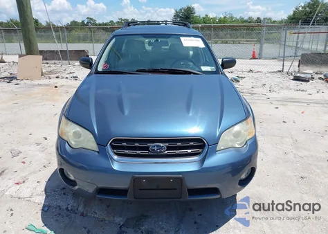 2006 Subaru Outback 2.5I из США, поврежденный, VIN 4S4BP61C067356525